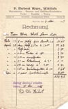 10705 - Rechnung Hubert